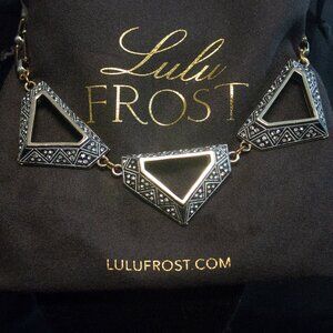Lulu Frost 21" Midi-Length Brass Necklace JNTE1